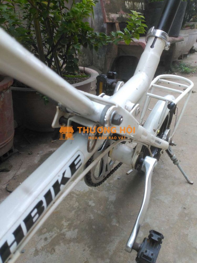 Xe Đạp Gấp Gọn Mini Bỏ Cốp Ô Tô