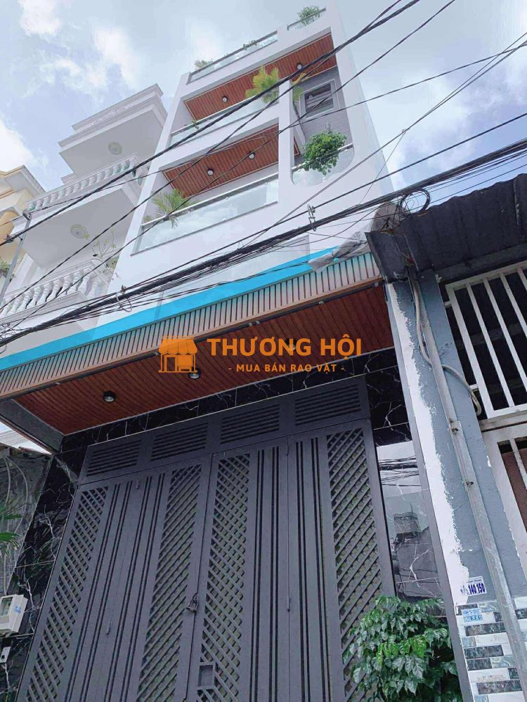 Nhà mới full nt hxh 56m2-5tang sát mt Lâm Thị Hố Q12 , gần Hiệp Thành City - 6 tỷ nhỉnh 0932030061
