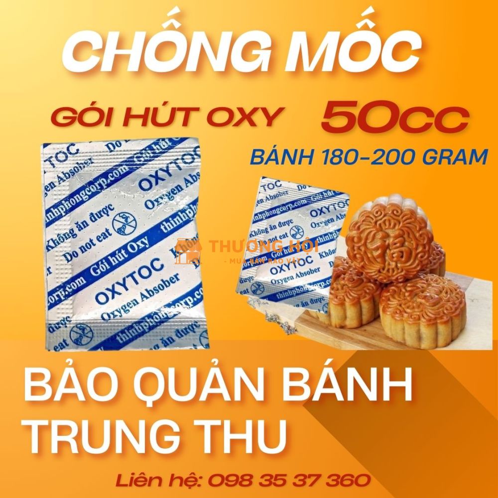 Nguyên liệu bánh trung thu-gói hút oxy-30cc-50cc