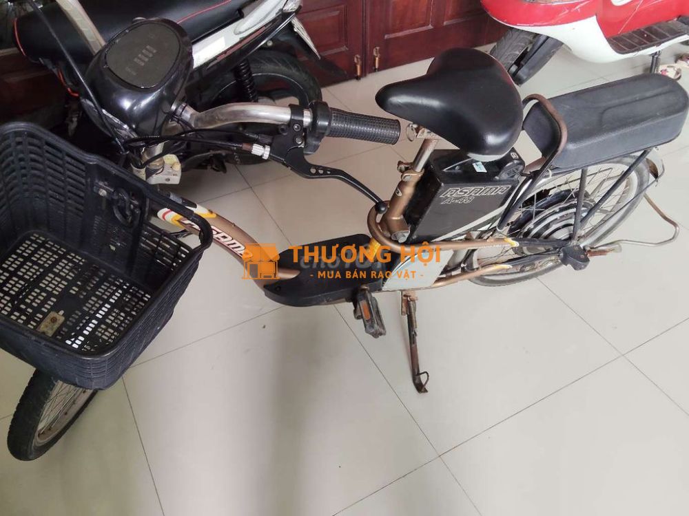 Bán xe đạp điện Asama 4 bình mới thay mới