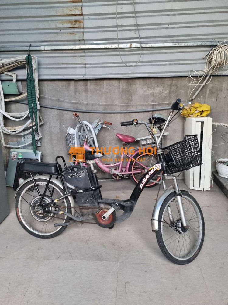 Nhà dư chiếc xe đạp điện đang chạy tốt