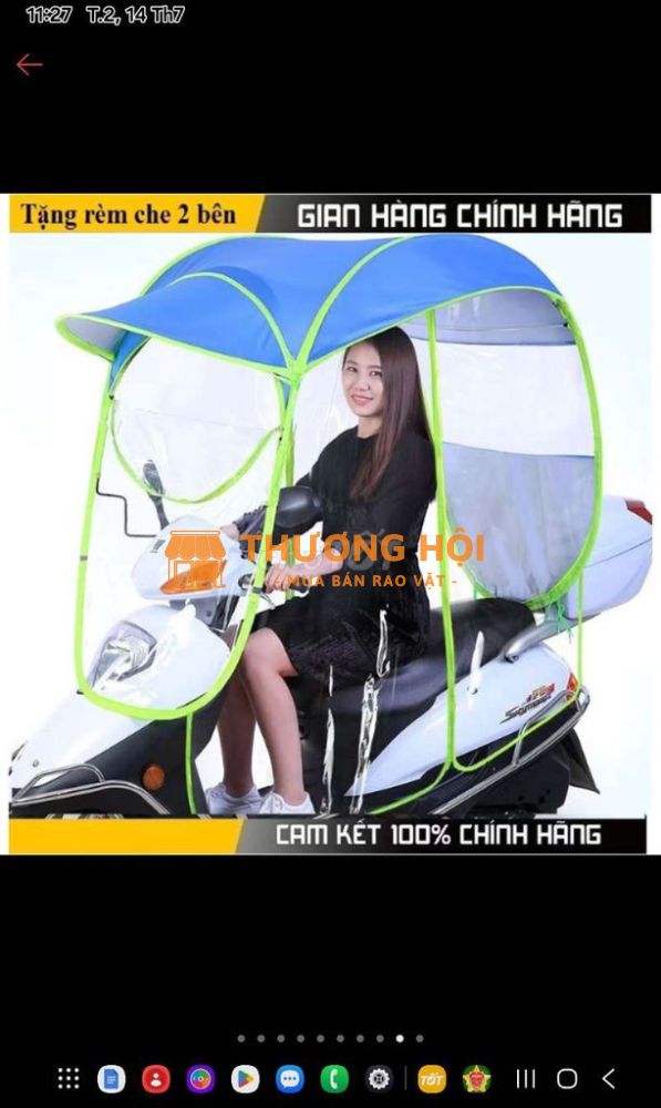 Che nắng mưa xe máy