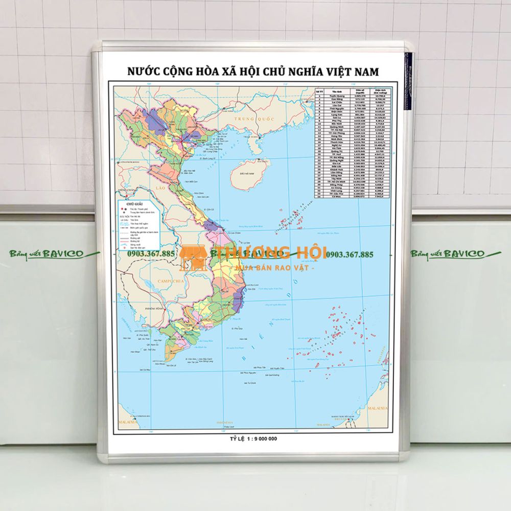 BẢN ĐỒ VIỆT NAM 34 TỈNH THÀNH
