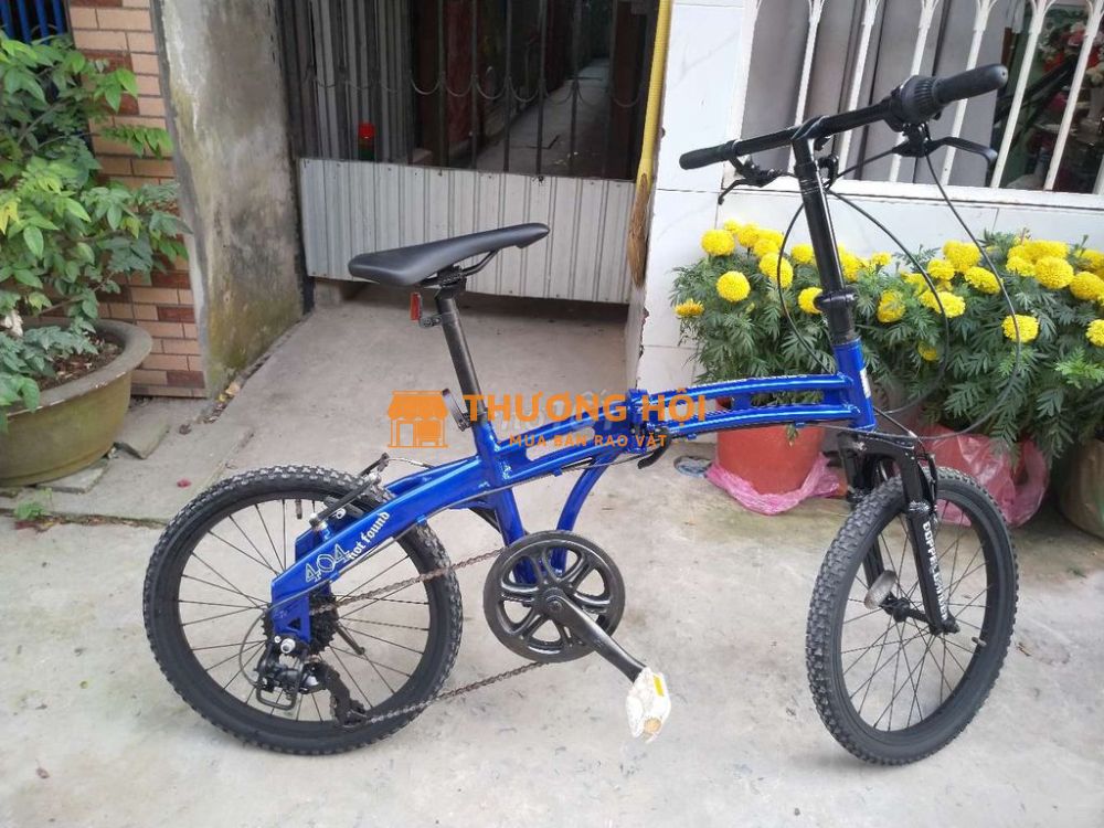 Xe Đạp Sườn Nhôm Gấp Gọn Bỏ Cốp Ô Tô Bãi Nhật