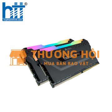 RAM Corsair VENGEANCE RGB PRO 64GB (4 x 16GB) DDR4 DRAM 3000MHz Black