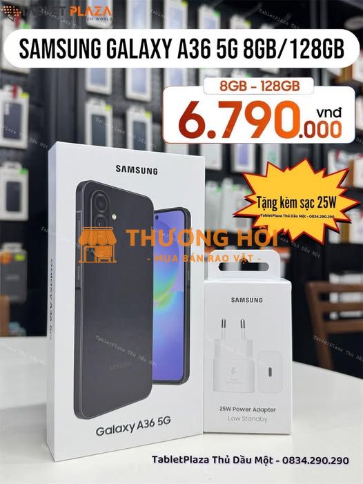 Flash Sale giá rẻ Galaxy A36 5G tại Tablet Plaza