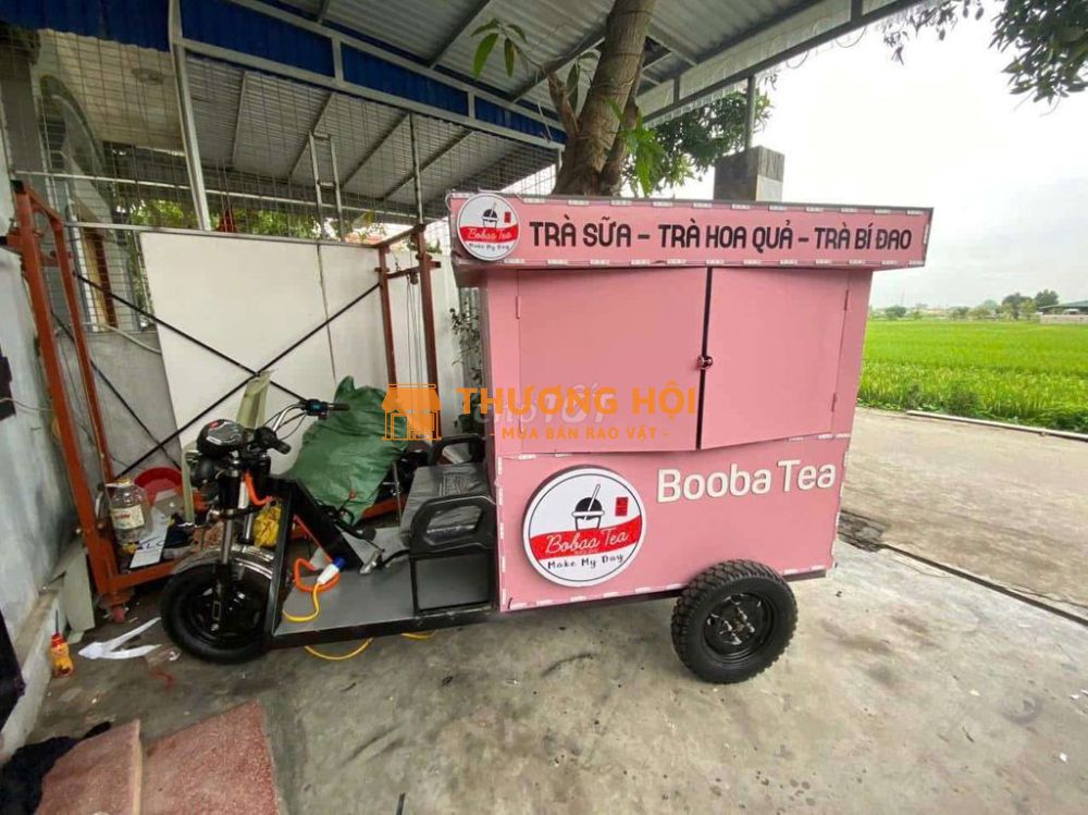 Xe điện bán hàng