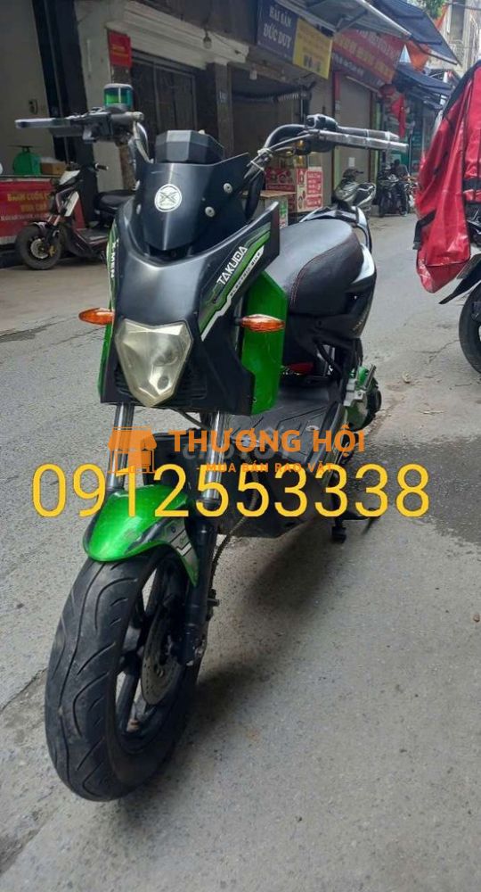 Bán xe máy điện xmen Xanh