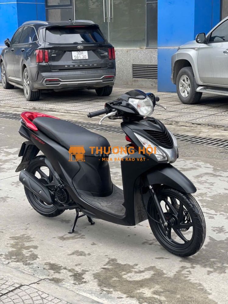 Honda Vision 2019 màu đen biển HN cực đẹp