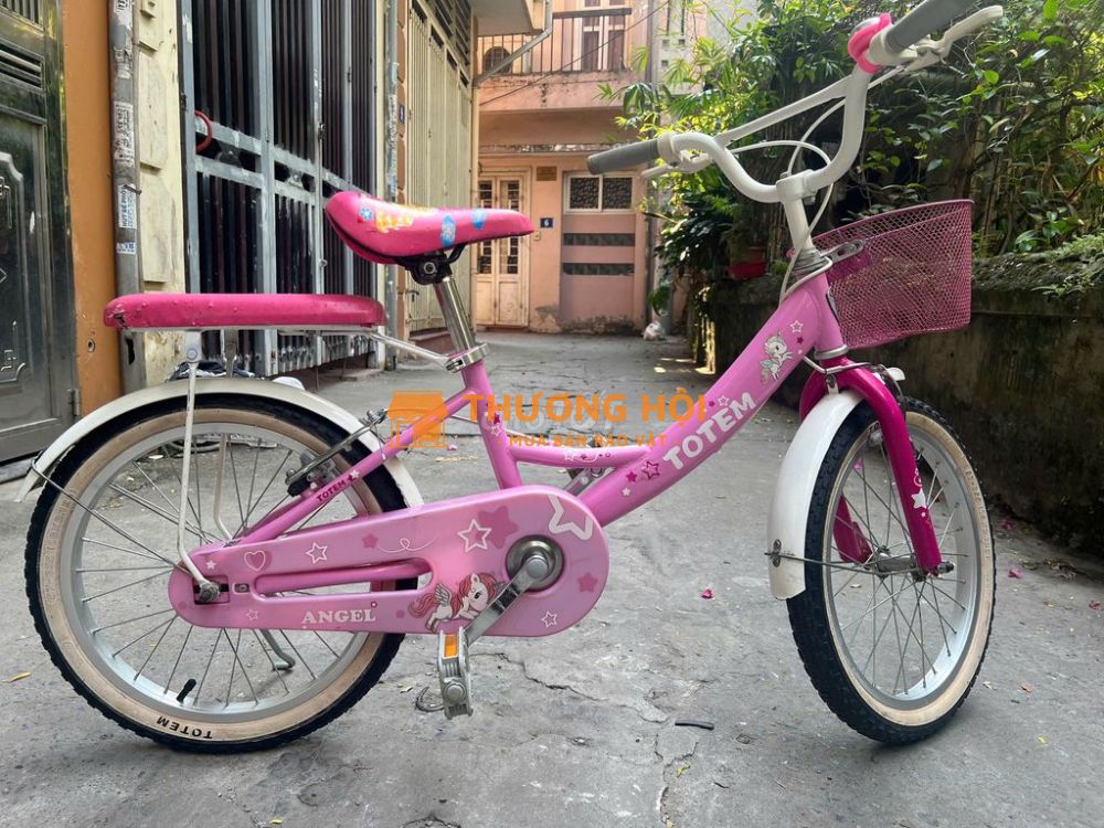 Thanh lý xe đạp trẻ em Totem bánh 18" màu hồng