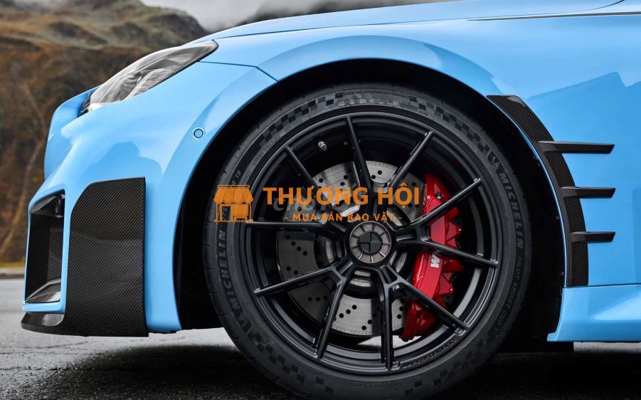 Hệ sơn đen mờ L-3F2 trang trí vành mâm xe