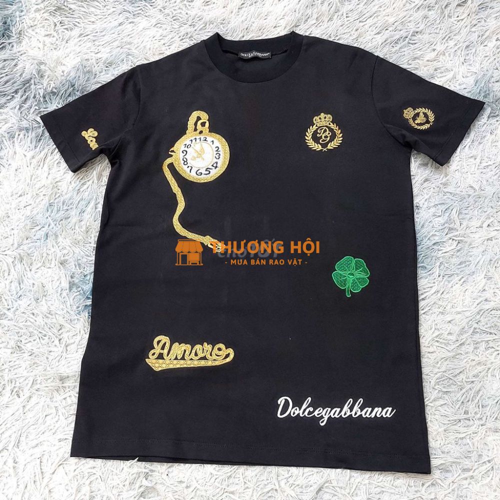 Áo dg vải mềm mát ,logo thêu toàn bộ nét sang