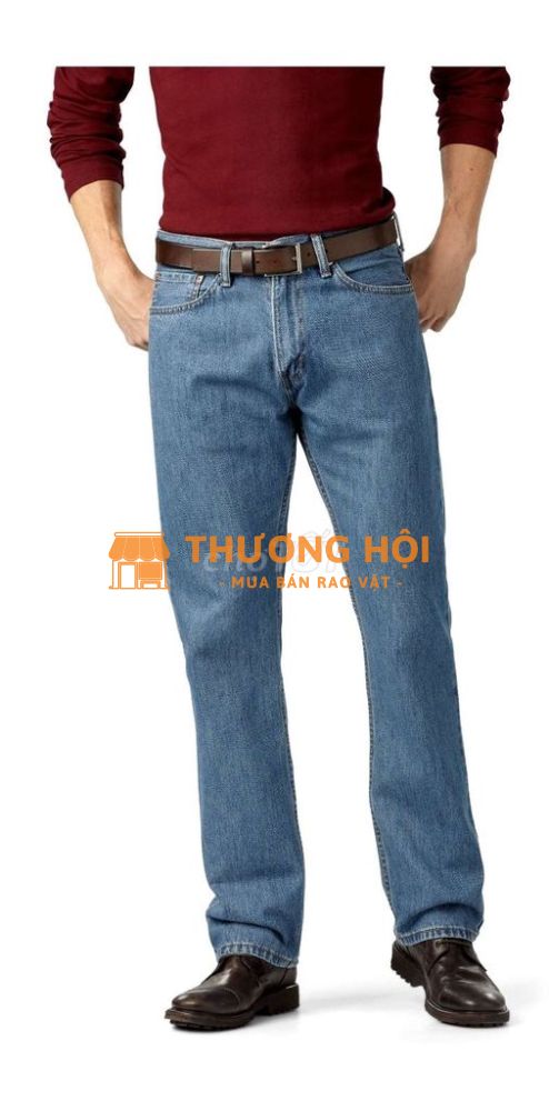 Quần Jean Levi's 505 Size 28 Xanh Cổ Điển Mêxico