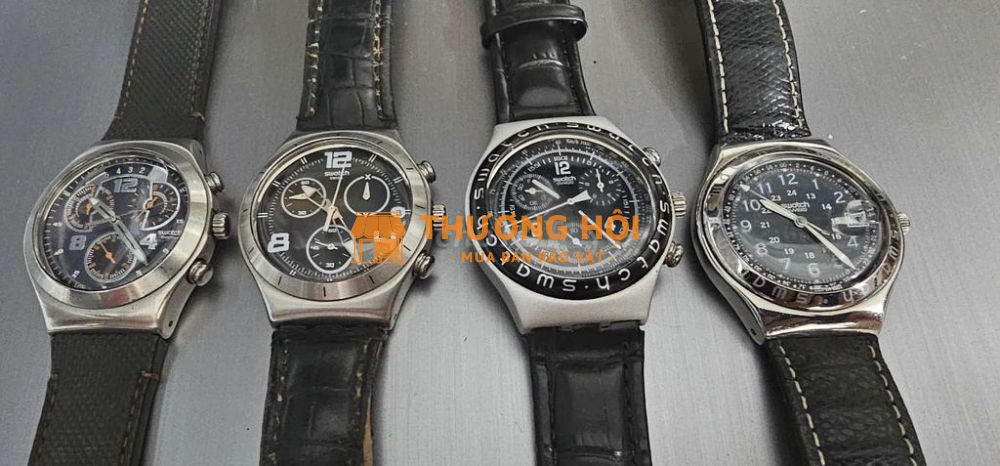 4Đồng hồ Swatch Watch 6Kim Swiss V8 Chronograph