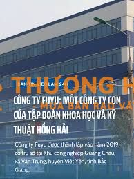 Tuyển dụng công nhân công ty FUYU, FUHONG, FULIAN