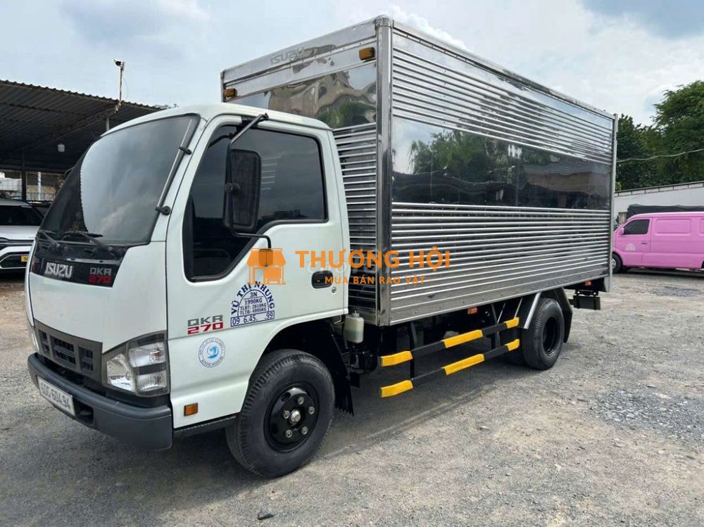 Bán ISUZU QKR270, SX 2021, tải 1t990, ODO 55.000KM