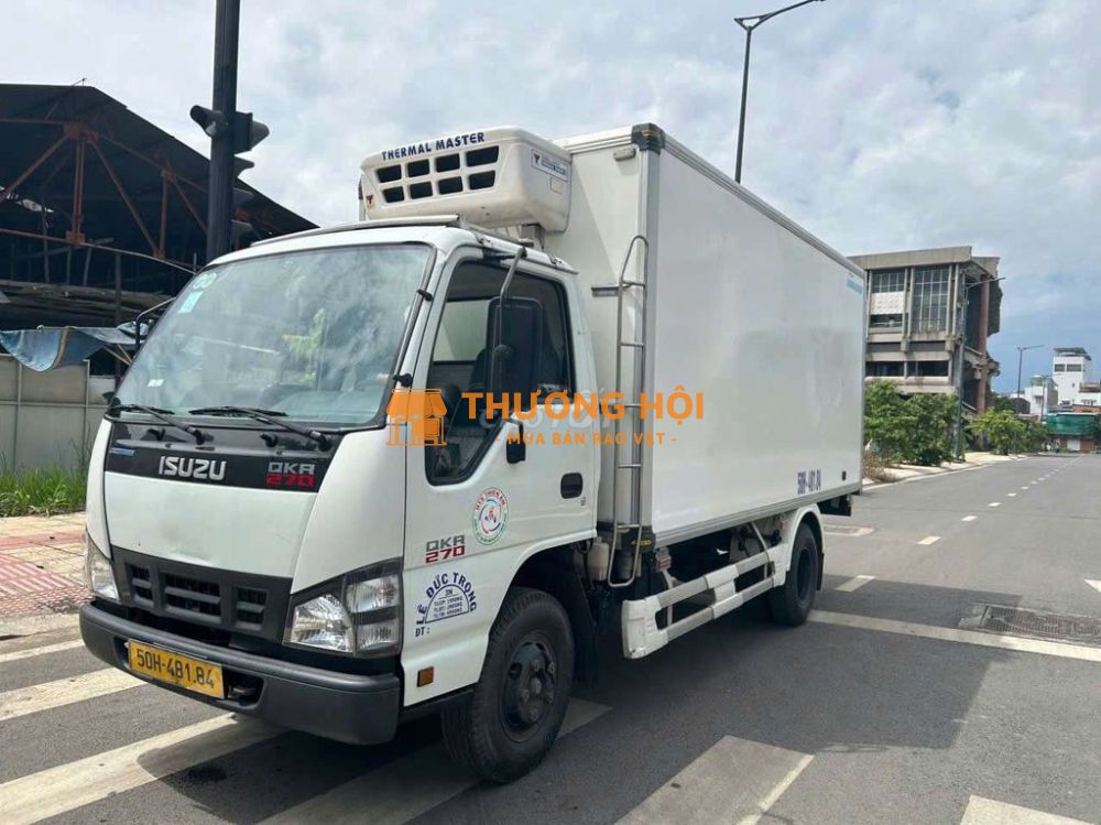 Bán ĐÔNG LẠNH ISUZU QKR270 1T990 thùng QUYÊN F2