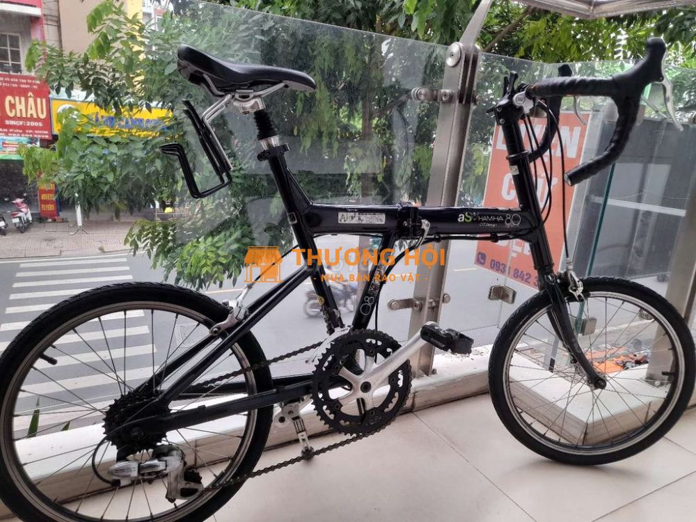Xe đạp đua Nhật aStreet khung nhôm gấp, vành 20.
