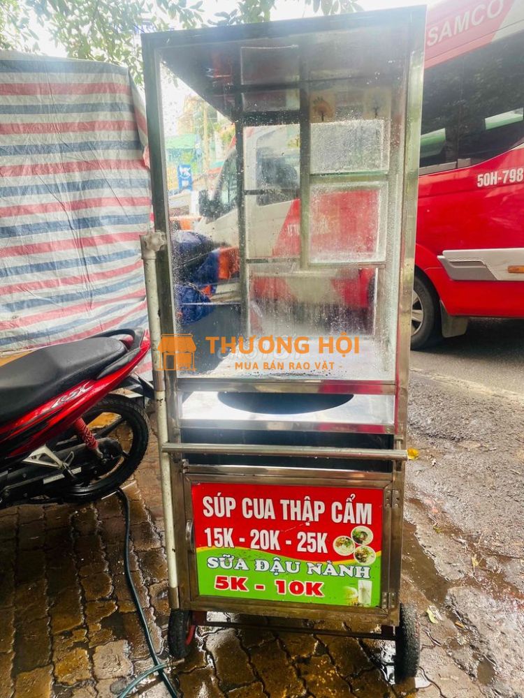 Thanh lý xe bán cháo xôi suop vv như hình