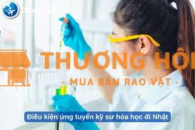 Đơn hàng kỹ sư hoá, dược làm việc tại Nhật Bản