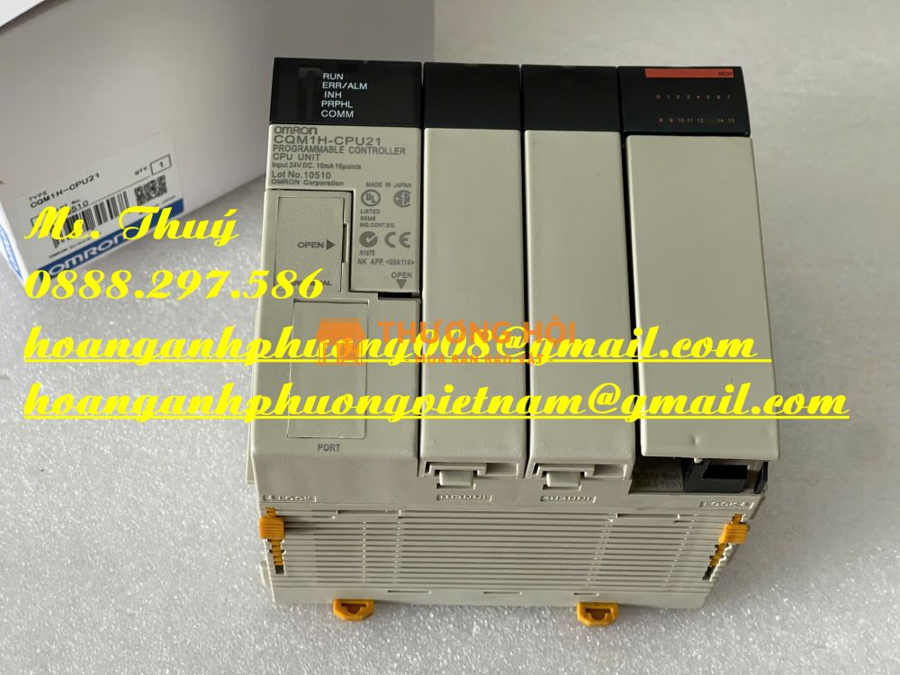 PLC Omron CQM1H-CPU21 - Thiết bị tự động hoá giá rẻ