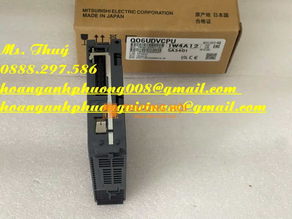 New moudule Mitsubishi Q06UDVCPU - BH 12 tháng chính hãng