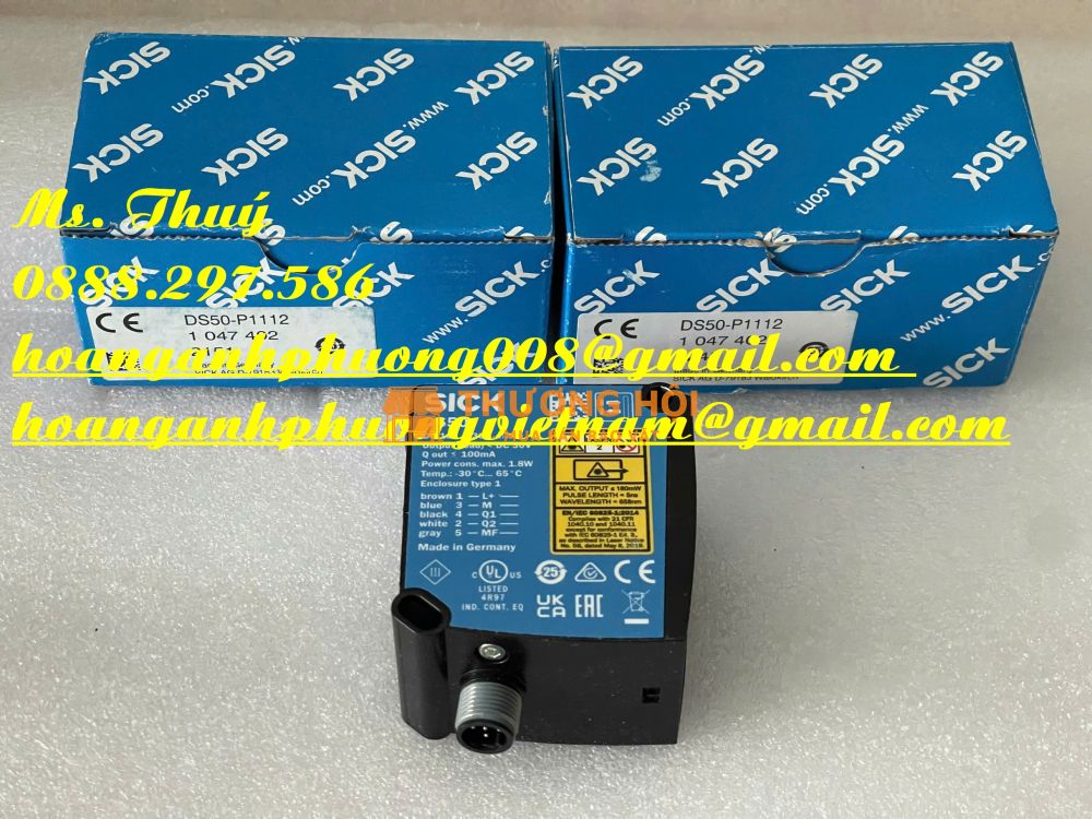 Sick DS50-P1112 - Cảm biến mới 100% - Hoàng Anh Phương
