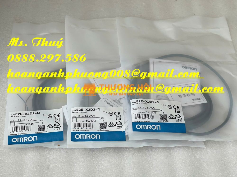 Omron giá tốt - Cảm biến E2E-X2D2-N - Hoàng Anh Phương