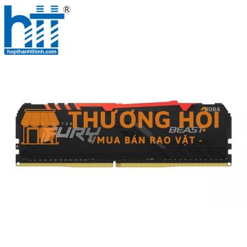 RAM desktop KINGSTON Fury Beast RGB (2 x 8GB) DDR4 3600MHz (KF436C17BBAK2/16)