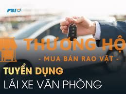 Tuyển dụng lái xe văn phòng công ty