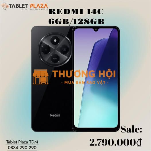 Redmi 14C 6/128Gb máy ngon trong tầm gía rẻ