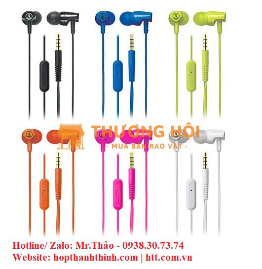 TAI NGHE AUDIO-TECHNICA ATH-CLR100iS – NHỎ GỌN, CHẤT ÂM ẤN TƯỢNG