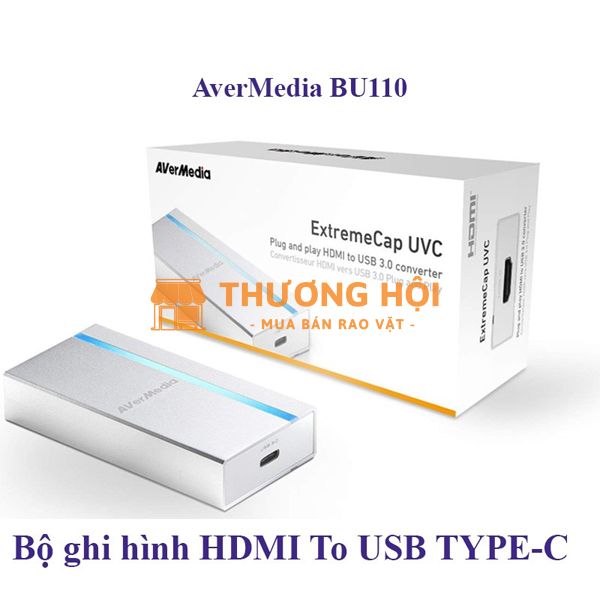 Thiết bị ghi hình HDMI To USB TYPE-C AVermedia BU110