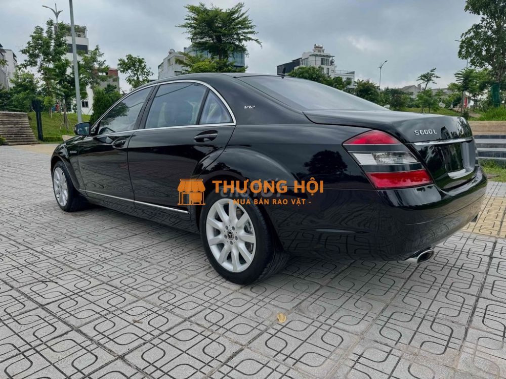 Mercedes Benz S Class S600L- V12 - máy- 2 Bitubos