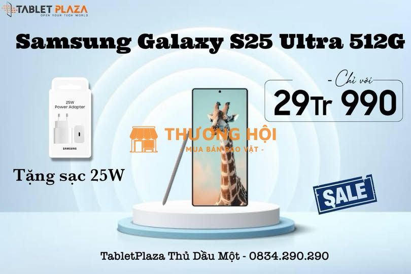 Ưu đãi trả góp 0% lãi suất khi mua Galaxy S25 Ultra 512GB
