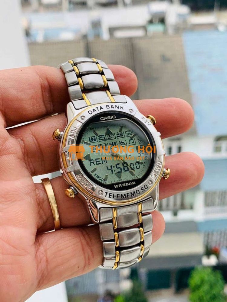 Casio databank steel.