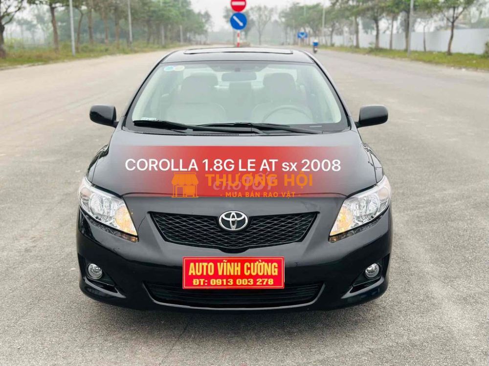 Toyota Corolla 1.8LE sx 2008