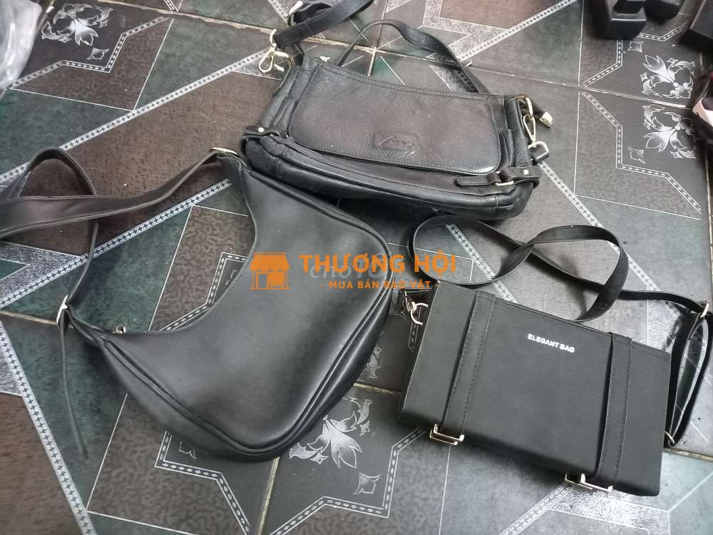 Dọn pass rẻ combo 3 túi màu đen còn rất mới ạ