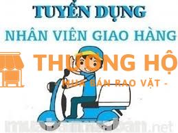 Tuyển nhân viên giao hàng ngành dược, vật tư y tế