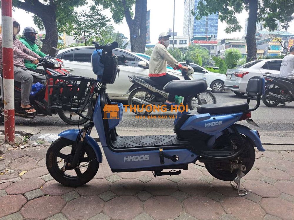 Bán xe điện Mini màu xanh