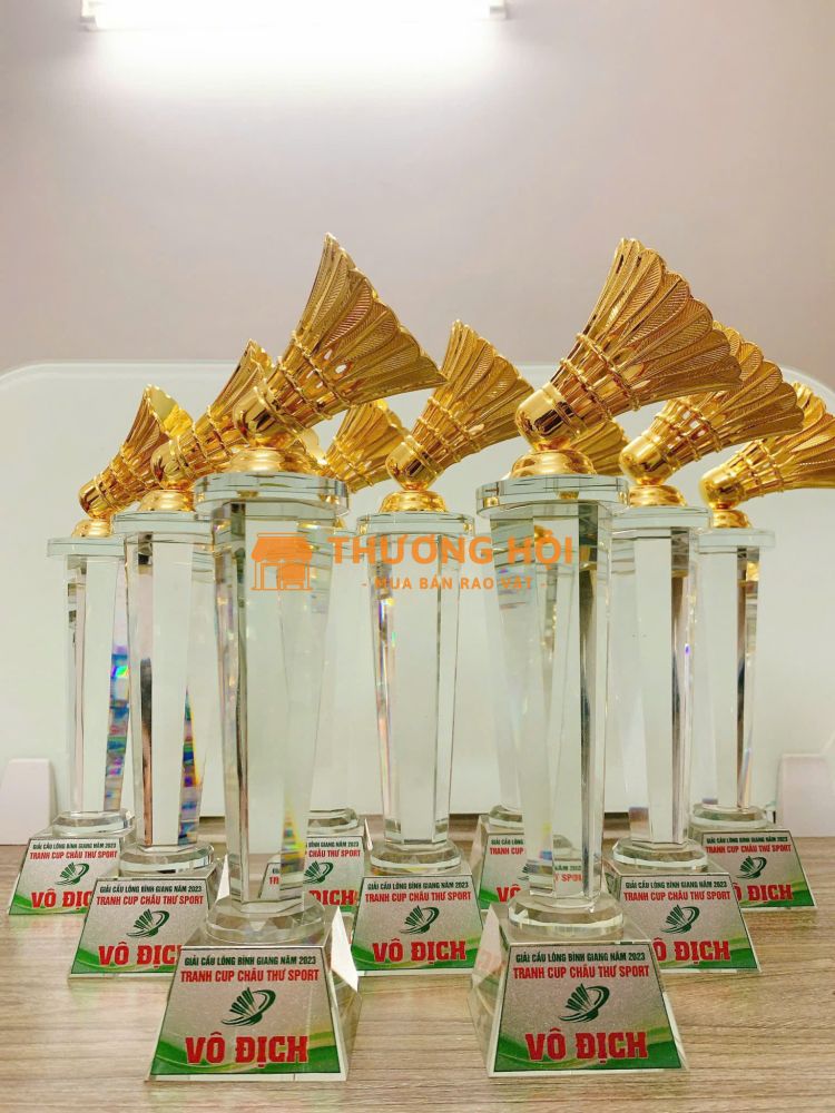 Cúp vinh danh, kỷ niệm chương lấy ngay