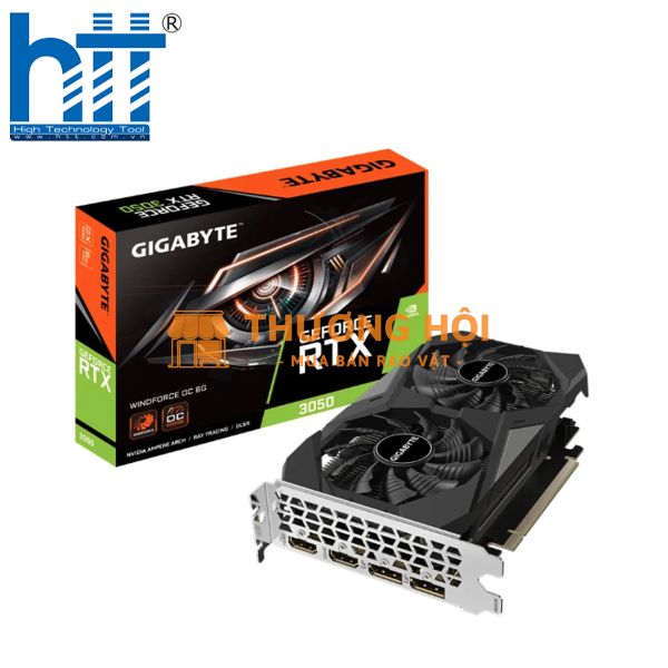 Card đồ họa Gigabyte GeForce RTX 3050 WINDFORCE OC V2 (8GB/ GDDR6/ 128 bit)