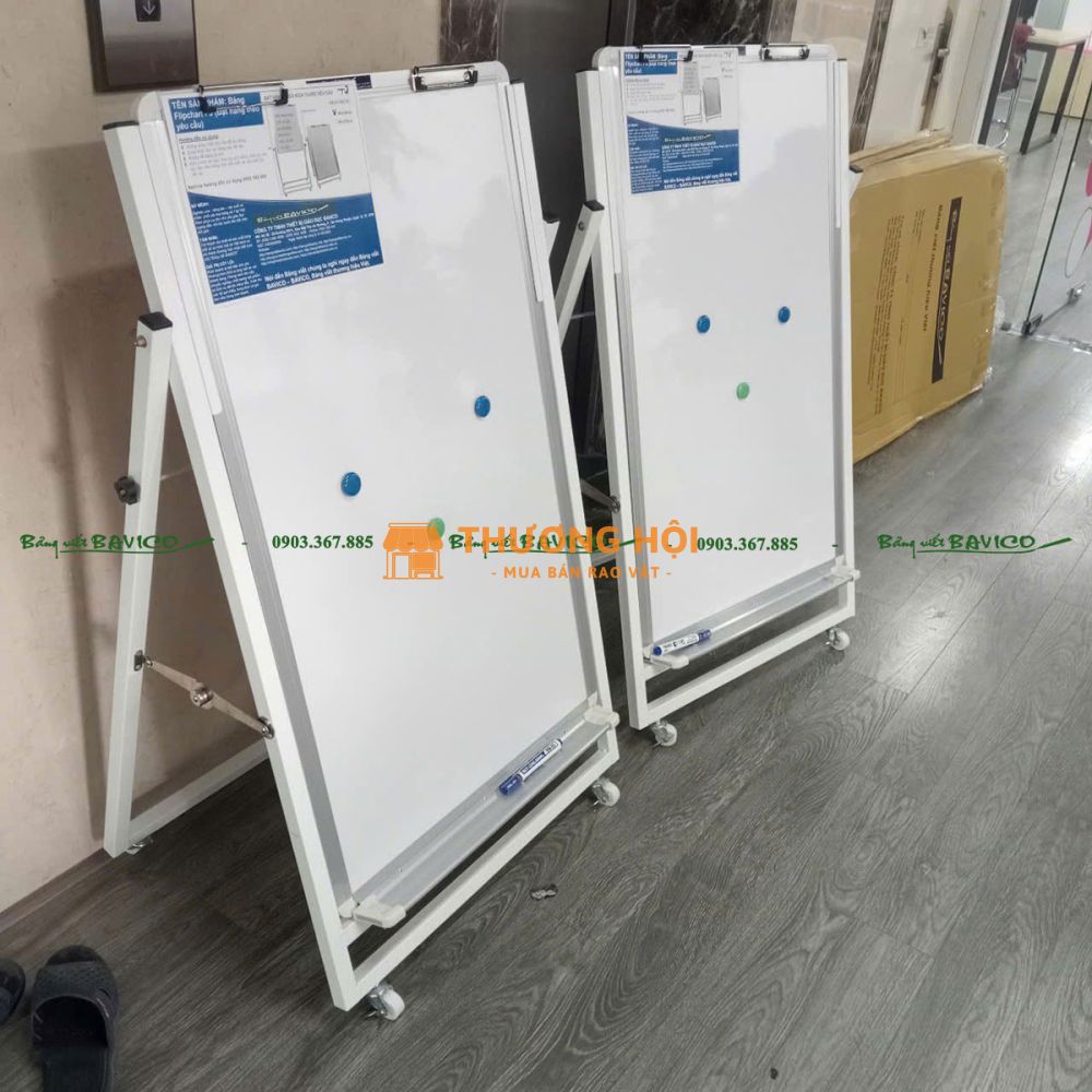 BẢNG TỪ TRẮNG CÓ CHÂN FLIPCHART F3 – GREENLAM