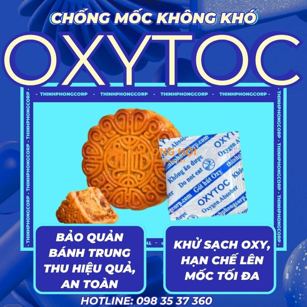 Gói hút oxy-bảo quản bánh trung thu hiệu quả nhất