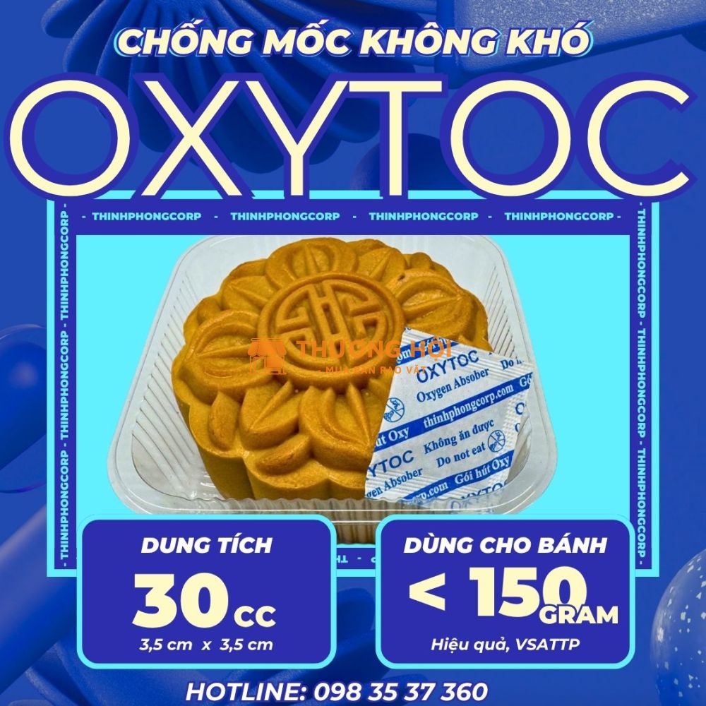 Gói hút oxy-oxytoc 30cc-oxytoc 50cc bảo quản bánh trung thu