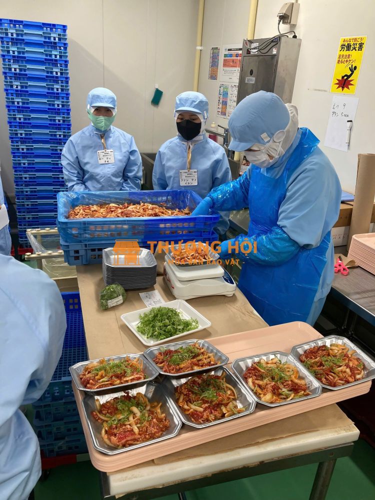 Cần 15 nữ đơn hàng thực phẩm Nhật Bản