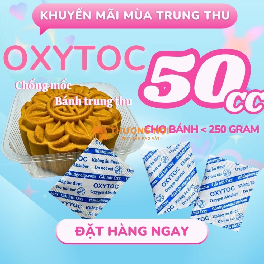 Gói hút oxy- cách bảo quản bánh trung thu thông minh