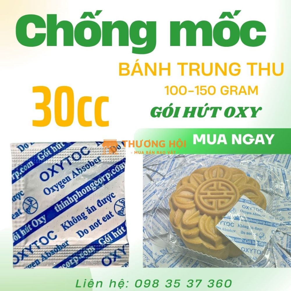 Bảo quản bánh trung thu không lo mốc – Giải pháp từ gói hút oxy OXYTOC