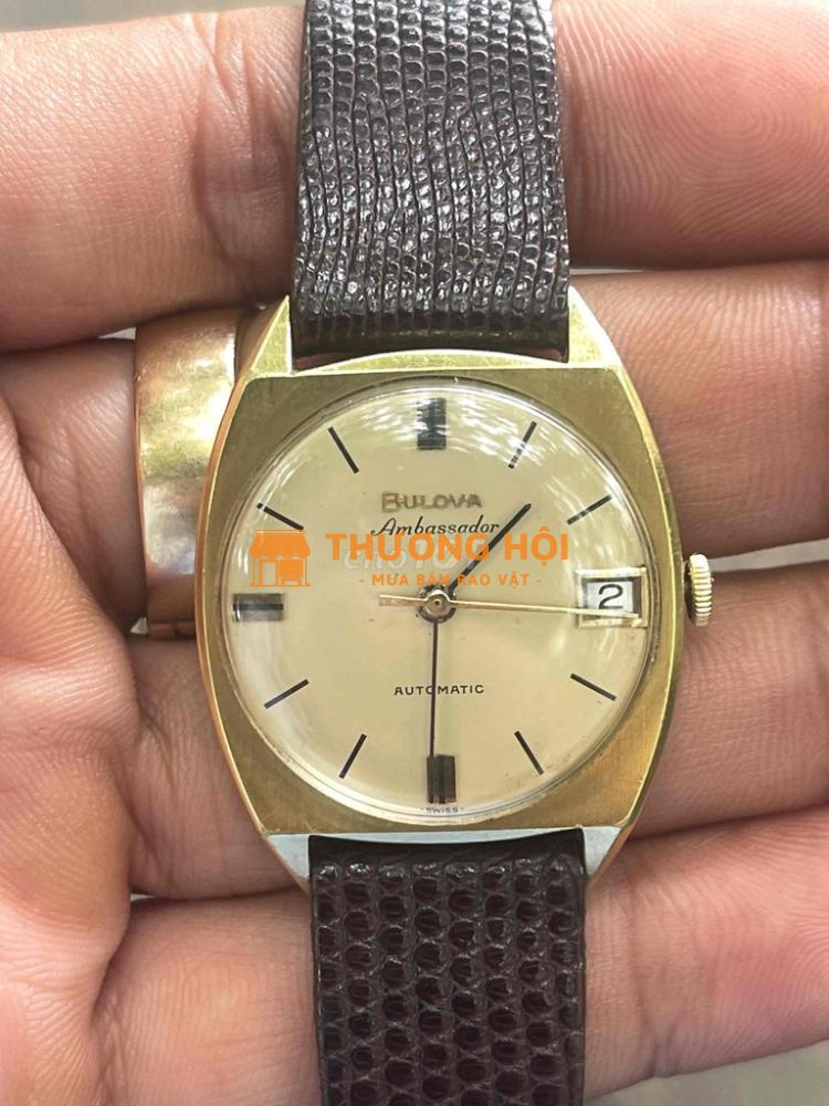 đồng hồ bulova ambasordor auto size 32