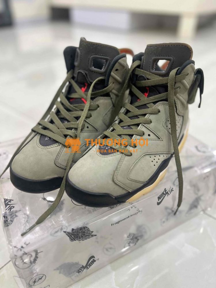 AIR JORDAN 6 TRAVIS SCOTT “MEDIUM OLIVE”